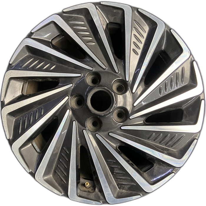 17" SONATA 20 hybrid, 17x7 Original OEM Wheel Rim - Front View