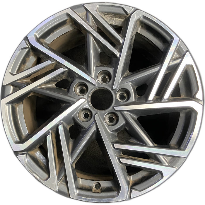 18" KONA 22 18x7.5 , Y spoke design Original OEM Wheel Rim - Front View