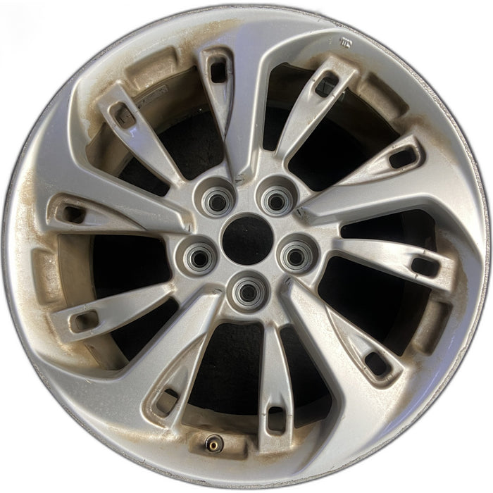 18" CLARITY 18-21 , factory installed Original OEM Wheel Rim - Front View