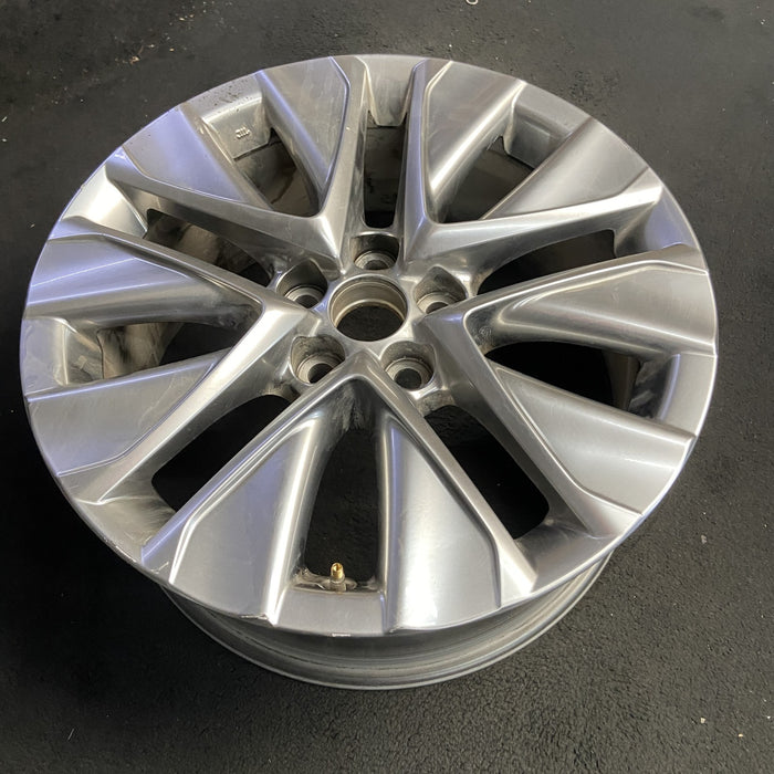 19" MIRAI 21-25 19x8 , silver Original OEM Wheel Rim - View 7