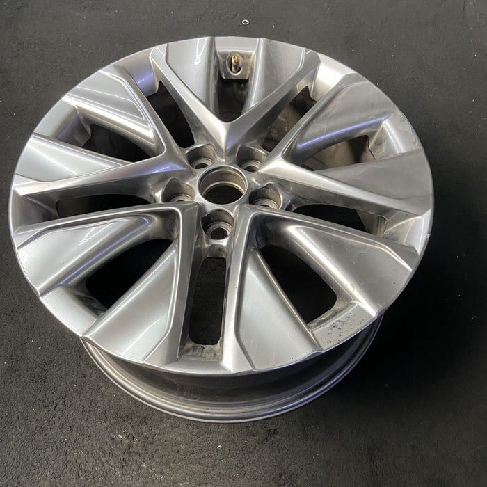 19" MIRAI 21-25 19x8 , silver Original OEM Wheel Rim - View 8