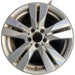 17" MERCEDES E-CLASS 11 212 Type, Sdn, E350, 17x8.5 Original OEM Wheel Rim - Front View