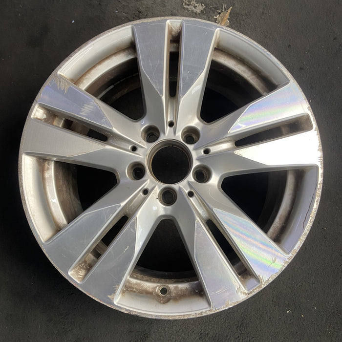17" MERCEDES E-CLASS 11 212 Type, Sdn, E350, 17x8.5 Original OEM Wheel Rim - Additional View