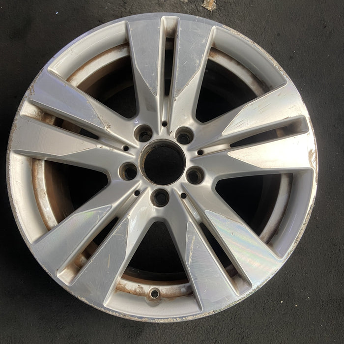 17" MERCEDES E-CLASS 11 212 Type, Sdn, E350, 17x8.5 Original OEM Wheel Rim - Additional View