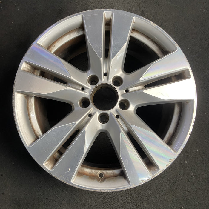 17" MERCEDES E-CLASS 11 212 Type, Sdn, E350, 17x8.5 Original OEM Wheel Rim - Additional View