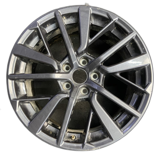 18" WRX 22 18x8.5 , gunmetal Original OEM Wheel Rim - Front View