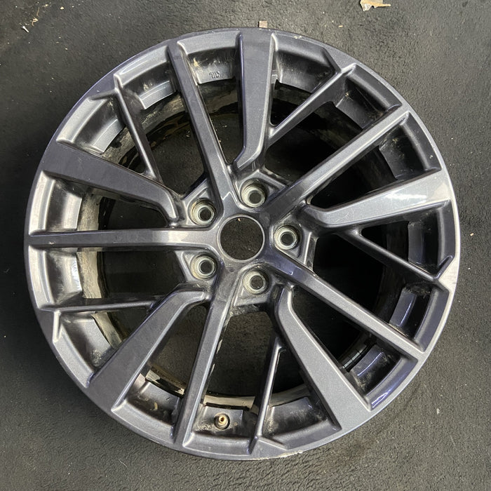 18" WRX 22 18x8.5 , gunmetal Original OEM Wheel Rim - Additional View