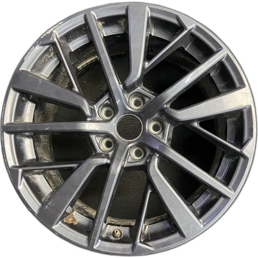18" WRX 22 18x8.5 , gunmetal Original OEM Wheel Rim - Front View