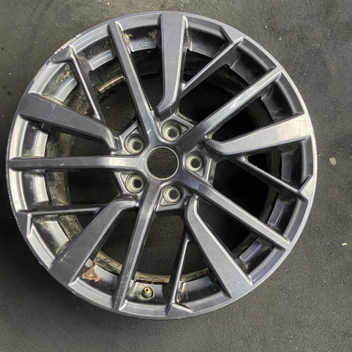 18" WRX 22 18x8.5 , gunmetal Original OEM Wheel Rim - Additional View