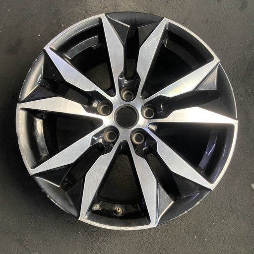 18" MALIBU 16 VIN Z , aluminum, 18x8.5, machined Original OEM Wheel Rim - Additional View