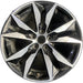 18" MALIBU 16 VIN Z , aluminum, 18x8.5, machined Original OEM Wheel Rim - Front View