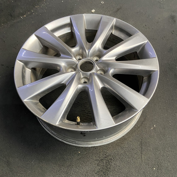 18" MAZDA 3 19-22 18x7 , 10 spoke, metallic silver Original OEM Wheel Rim - View 7