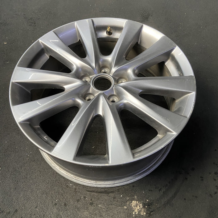 18" MAZDA 3 19-22 18x7 , 10 spoke, metallic silver Original OEM Wheel Rim - View 8