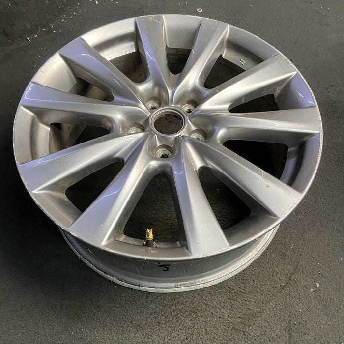 18" MAZDA 3 19-22 18x7 , 10 spoke, metallic silver Original OEM Wheel Rim - View 7
