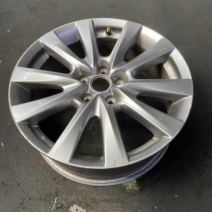 18" MAZDA 3 19-22 18x7 , 10 spoke, metallic silver Original OEM Wheel Rim - View 8