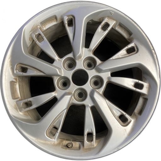 18" CLARITY 18-21 , factory installed Original OEM Wheel Rim - Front View