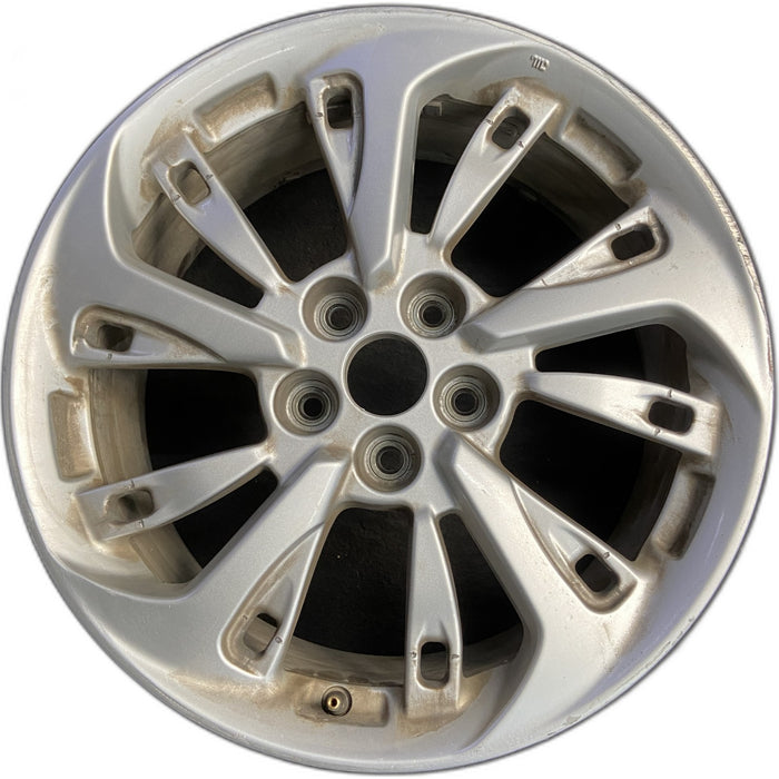 18" CLARITY 18-21 , factory installed Original OEM Wheel Rim - Front View