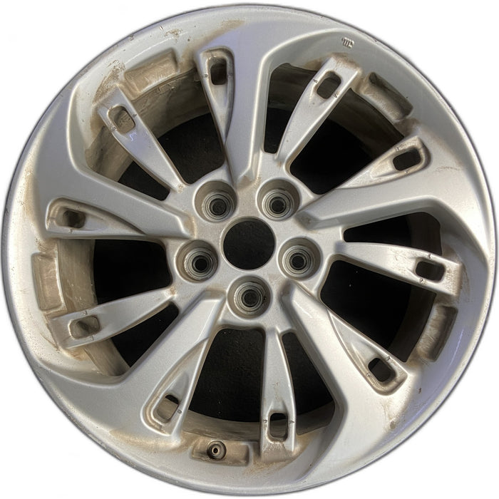 18" CLARITY 18-21 , factory installed Original OEM Wheel Rim - Front View