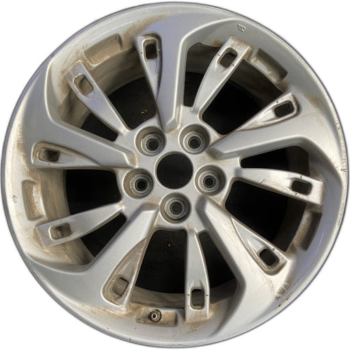 18" CLARITY 18-21 , factory installed Original OEM Wheel Rim - Front View