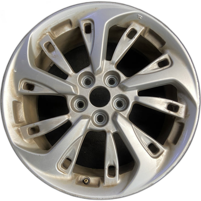 18" CLARITY 18-21 , factory installed Original OEM Wheel Rim - Front View