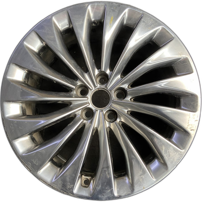19" G90 17-19 19x8.5 Original OEM Wheel Rim - Front View