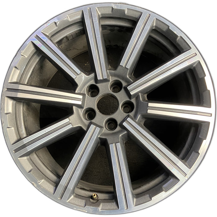 20" AUDI Q7 17-19 20x9 , 10 spoke Original OEM Wheel Rim - Front View