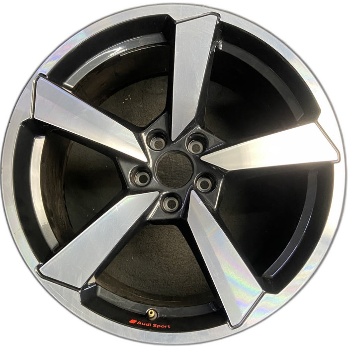 19" AUDI A5 23-25 19x8.5 , 5 spoke Original OEM Wheel Rim - Front View