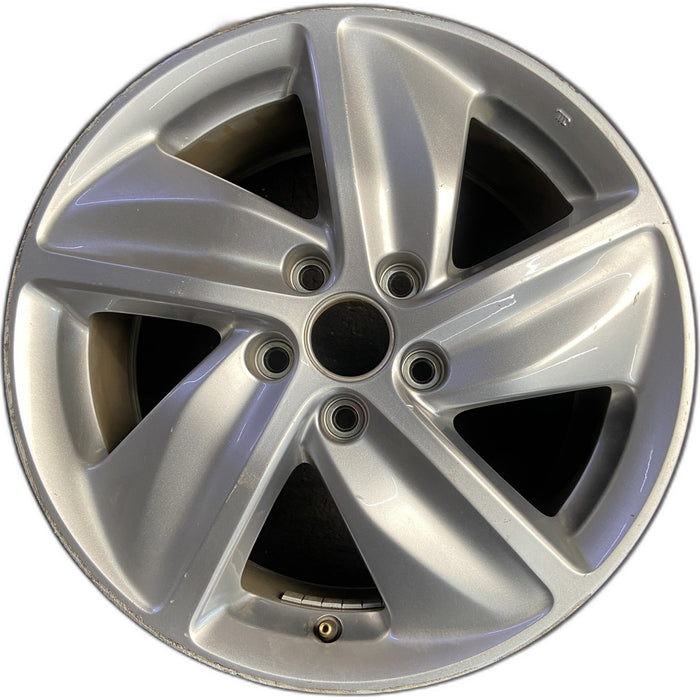17" HR-V 19-20 17x7.5 , , swept spoke, face pockets Original OEM Wheel Rim - Front View
