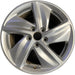 17" HR-V 19-20 17x7.5 , , swept spoke, face pockets Original OEM Wheel Rim - Front View