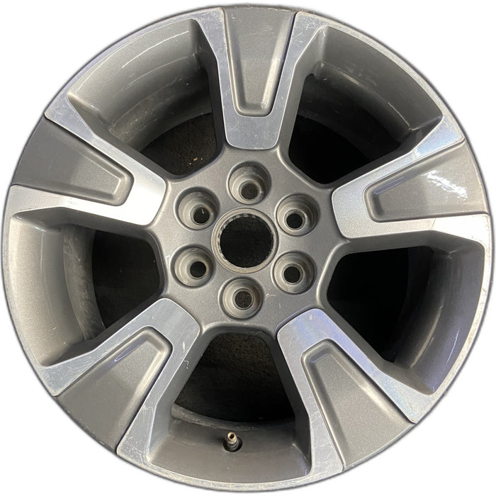 17" COLORADO 15-16 17x8, , opt R28 Original OEM Wheel Rim - Front View
