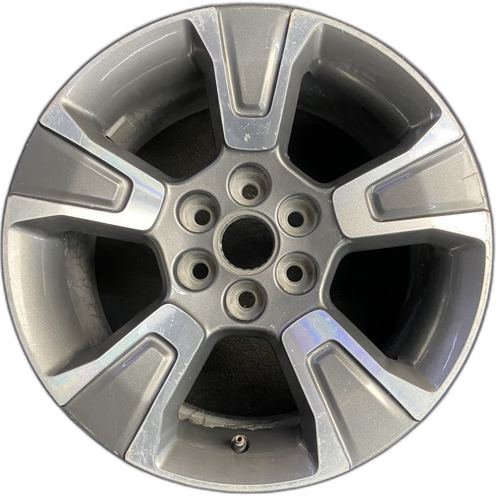 17" COLORADO 15-16 17x8, , opt R28 Original OEM Wheel Rim - Front View