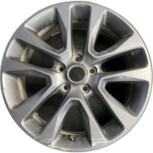 20" GRAND CHEROKEE 17 20x8, 5 spoke , w/o 75th Anniversary package; polished - Front View