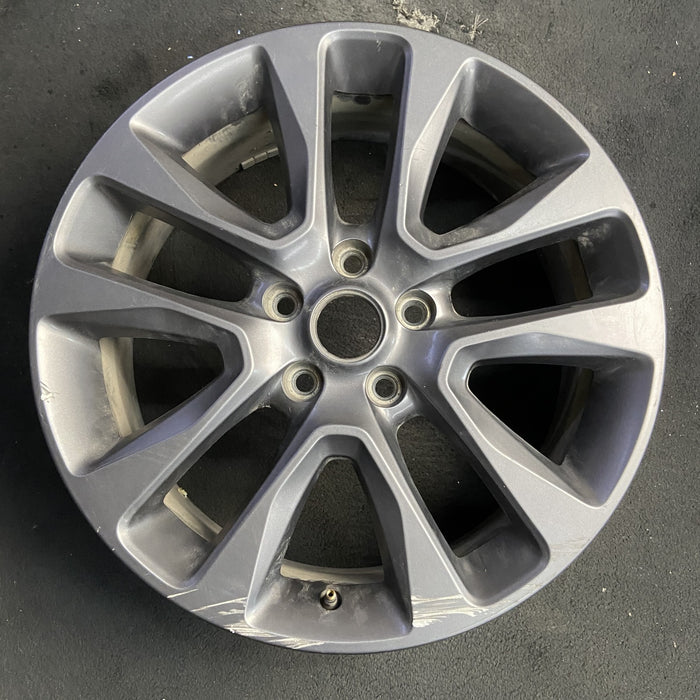 20" GRAND CHEROKEE 17 20x8, 5 spoke , w/o 75th Anniversary package; polished - Additional View