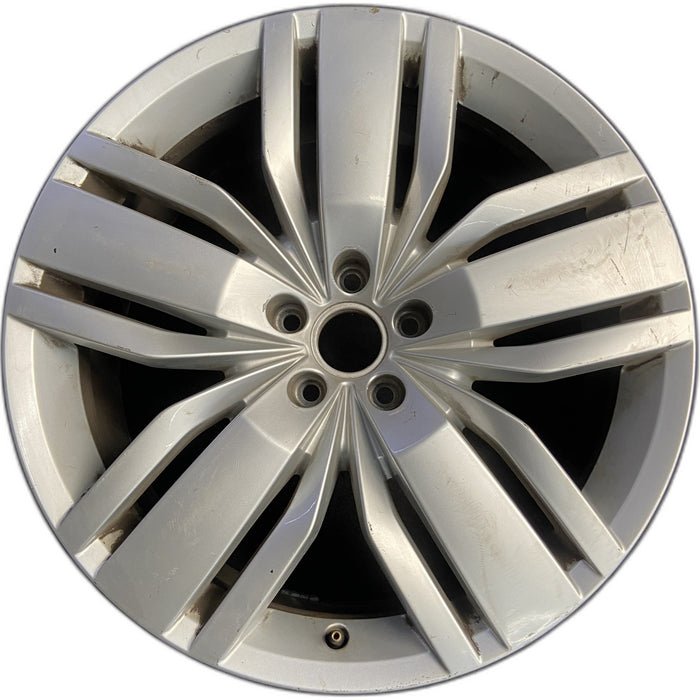 20" ATLAS 18-20 20x8 , , triple spoke, silver Original OEM Wheel Rim - Front View