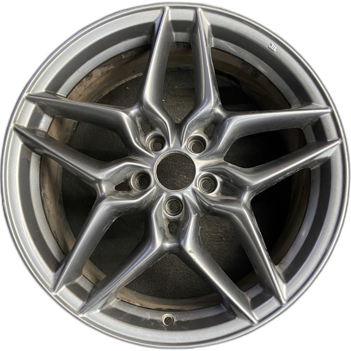 19" INFINITI QX30 17-19 19x8 Original OEM Wheel Rim - Front View