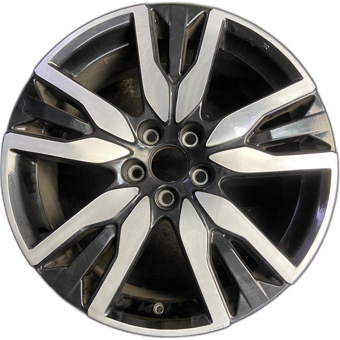 20" PILOT 19-22 20x8 , machined face Original OEM Wheel Rim - Front View