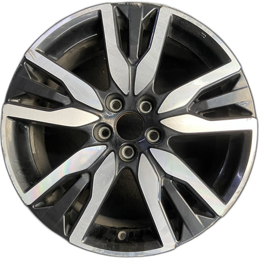20" PILOT 19-22 20x8 , machined face Original OEM Wheel Rim - Front View