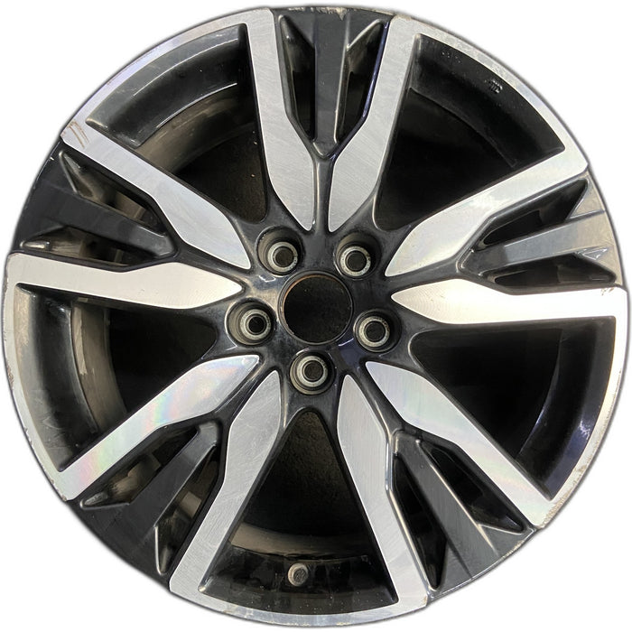 20" PILOT 19-22 20x8 , machined face Original OEM Wheel Rim - Front View