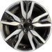 20" PILOT 19-22 20x8 , machined face Original OEM Wheel Rim - Front View