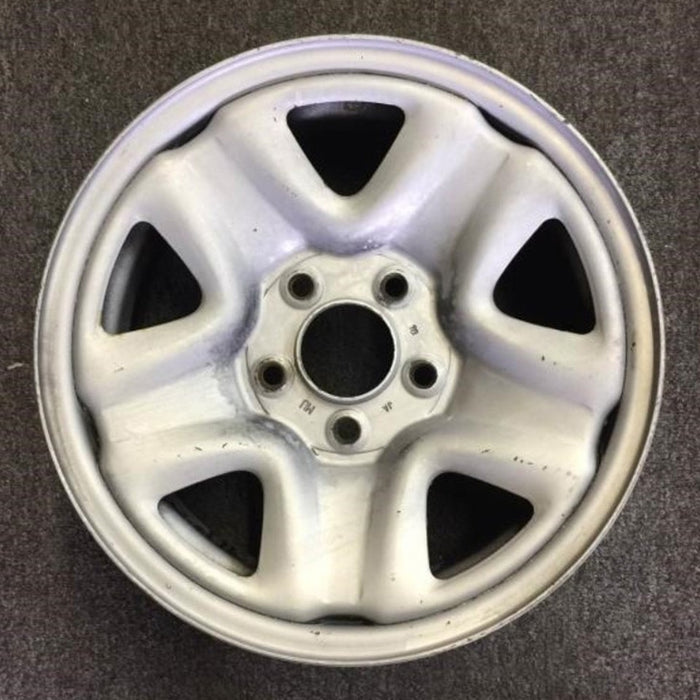 15" TACOMA 01-04 15x6 , 5 hole Original OEM Wheel Rim - Front View