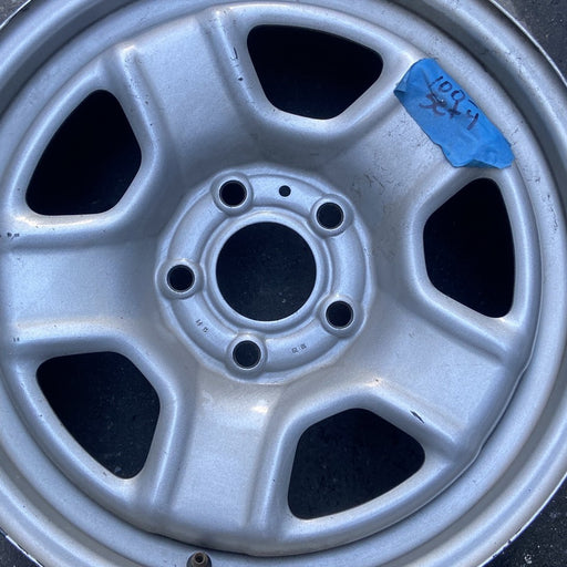 16" COMPASS 14 16x6.5, steel, 5 spoke Original OEM Wheel Rim - Angle View