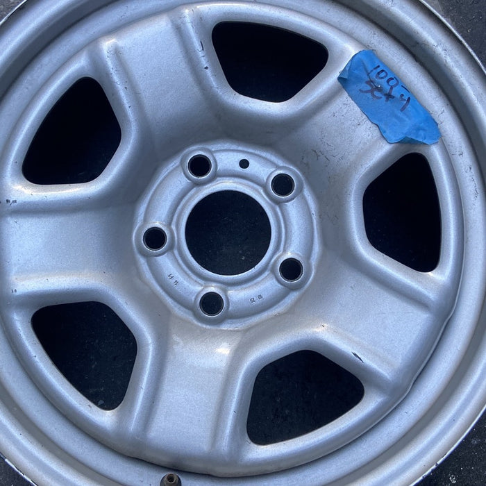 16" COMPASS 14 16x6.5, steel, 5 spoke Original OEM Wheel Rim - Angle View
