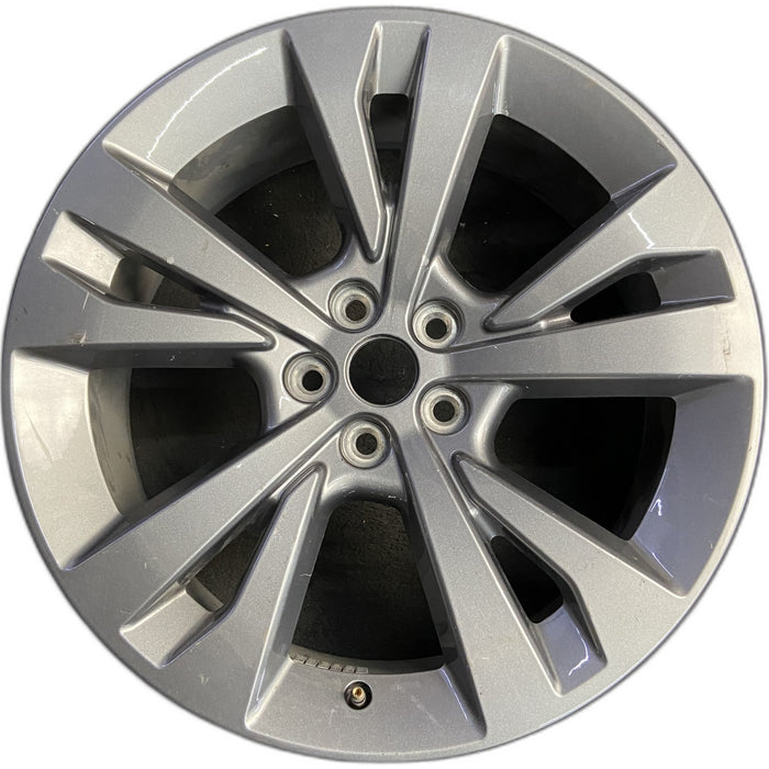 20" EXPLORER 20-21 20x8, , , machined face with pockets Original OEM Wheel Rim - Front View