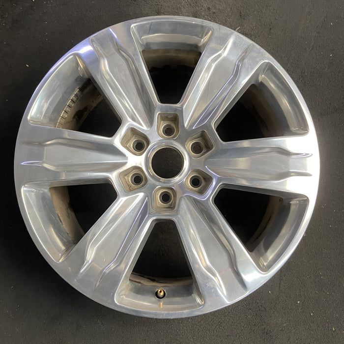 20" FORD F150 PICKUP 15-20 20x8.5, 6 spoke, polished Original OEM Wheel Rim - Additional View