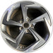 18" VELOSTER 19-20 18x7.5 , 5 spoke, angled spoke Original OEM Wheel Rim - Front View