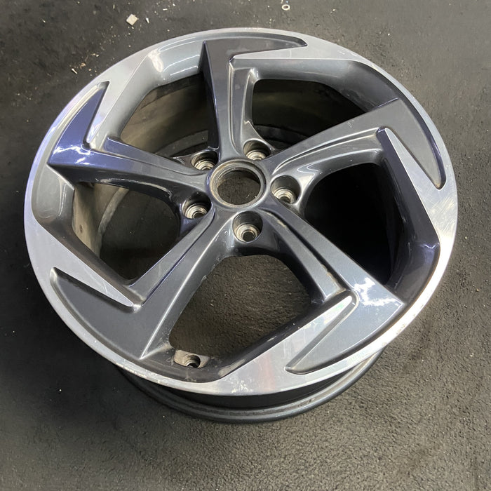 18" VELOSTER 19-20 18x7.5 , 5 spoke, angled spoke Original OEM Wheel Rim - View 7