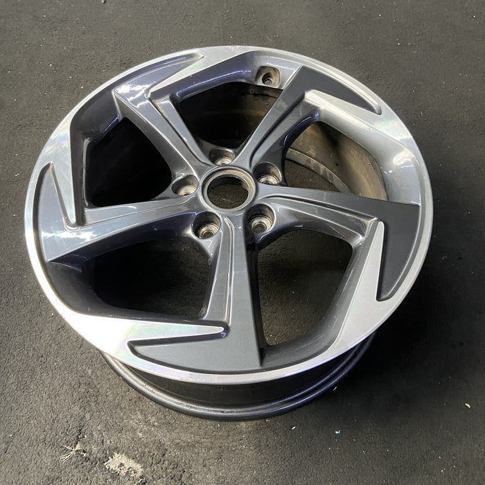 18" VELOSTER 19-20 18x7.5 , 5 spoke, angled spoke Original OEM Wheel Rim - View 8