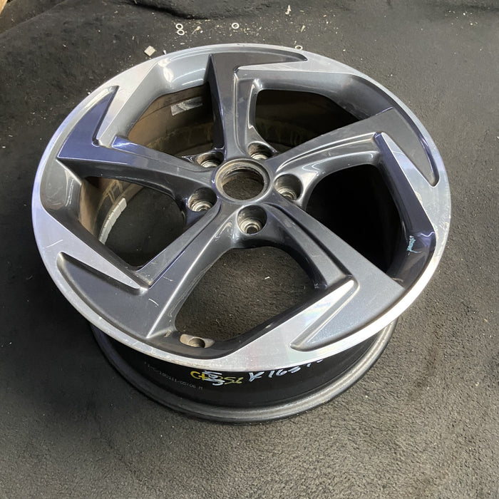 18" VELOSTER 19-20 18x7.5 , 5 spoke, angled spoke Original OEM Wheel Rim - View 7