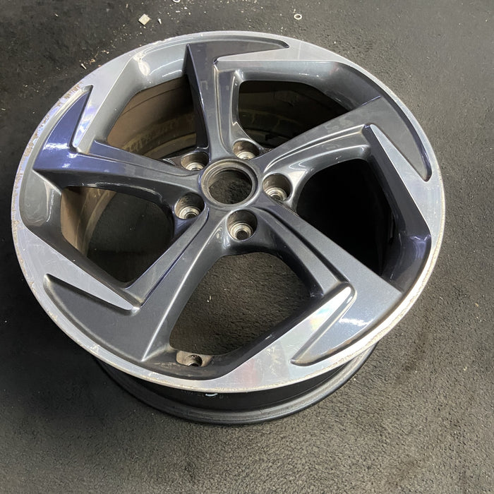18" VELOSTER 19-20 18x7.5 , 5 spoke, angled spoke Original OEM Wheel Rim - View 7