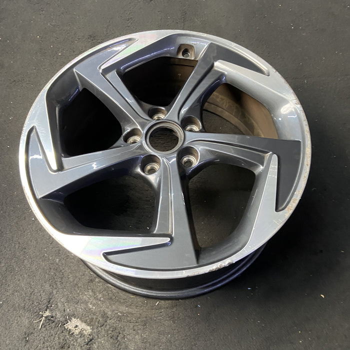 18" VELOSTER 19-20 18x7.5 , 5 spoke, angled spoke Original OEM Wheel Rim - View 8